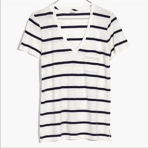 Madewell Whisper Cotton V Neck Tee